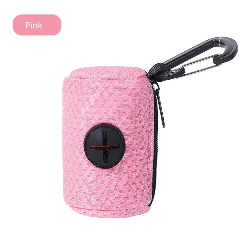 Premium Dog Waste Bag Dispenser – Leash Attachable Poop Bag Holder