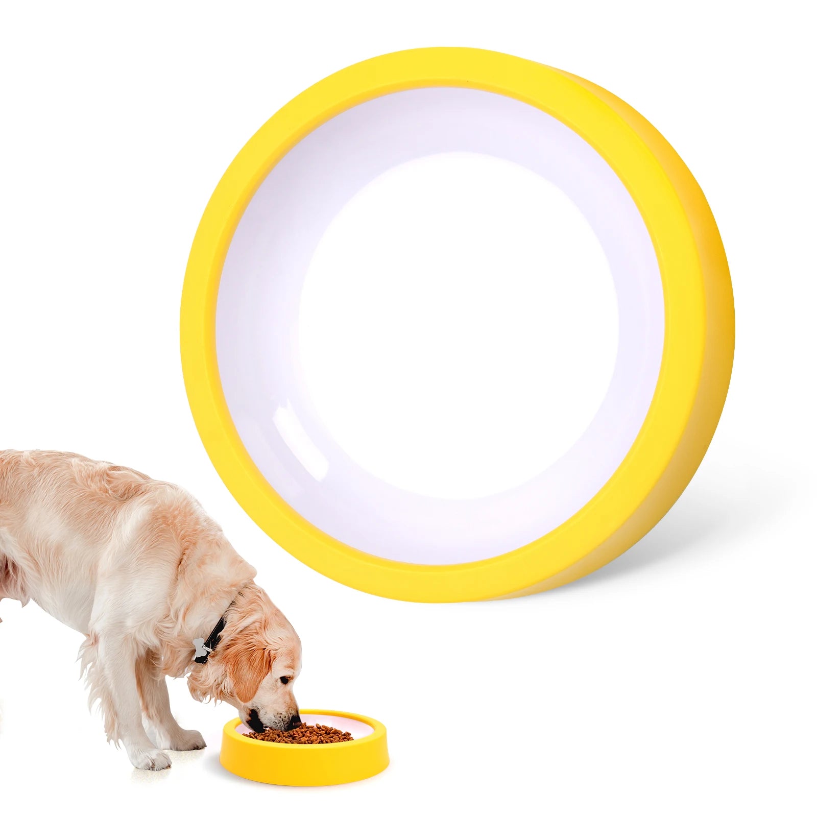 Slow Feeder Dog Bowl – Anti-Gulping Non-Slip Feeding Dish for All Breeds
