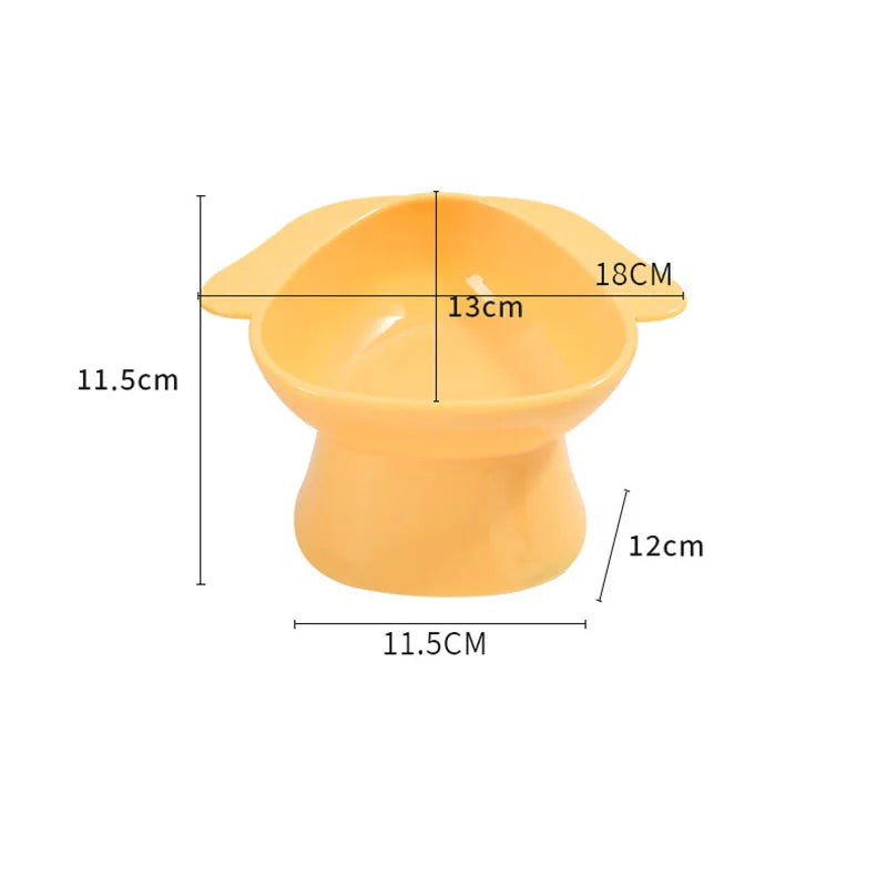 Elevated Slow Feeder Pet Bowl – Non-Slip Anti-Tip Raised Dish for Dogs & Cats