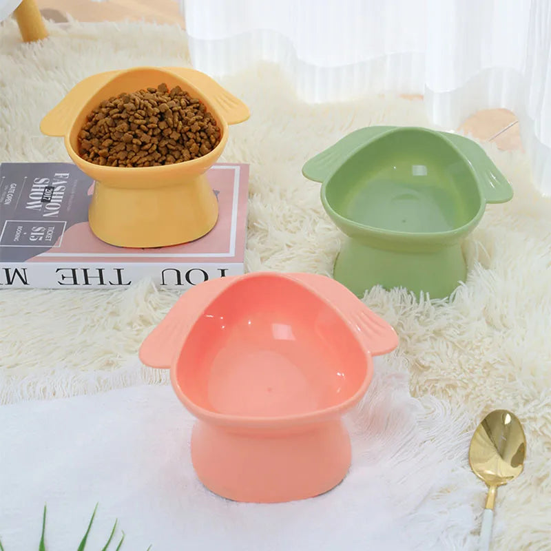 Elevated Slow Feeder Pet Bowl – Non-Slip Anti-Tip Raised Dish for Dogs & Cats