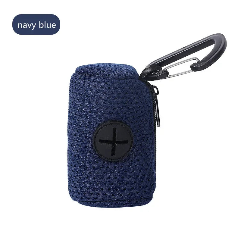 Premium Dog Waste Bag Dispenser – Leash Attachable Poop Bag Holder