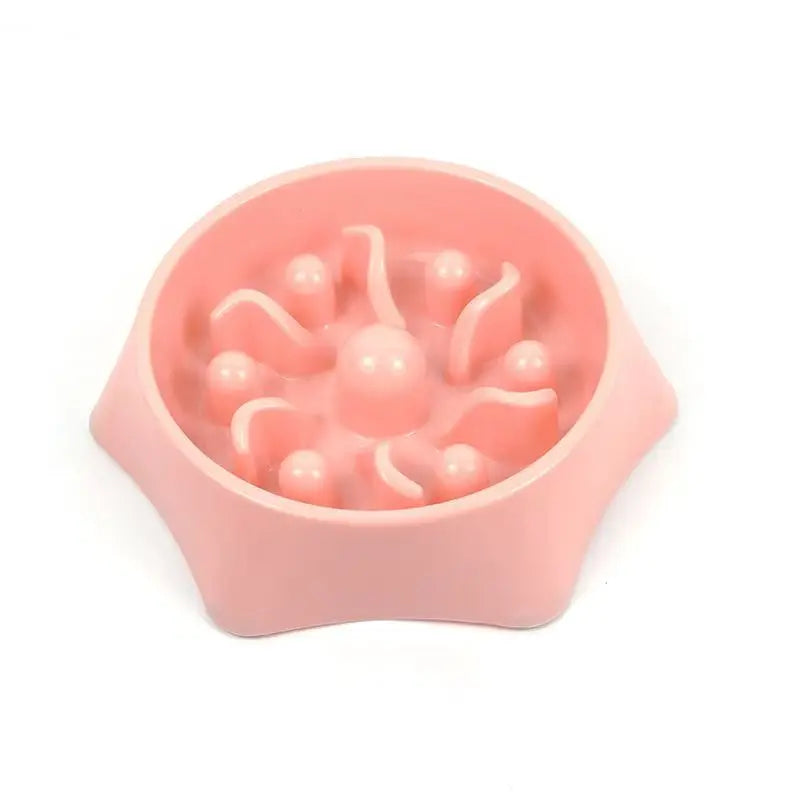 Puzzle Slow Feeder Dog Bowl – Anti-Bloat, Non-Slip & Easy to Clean