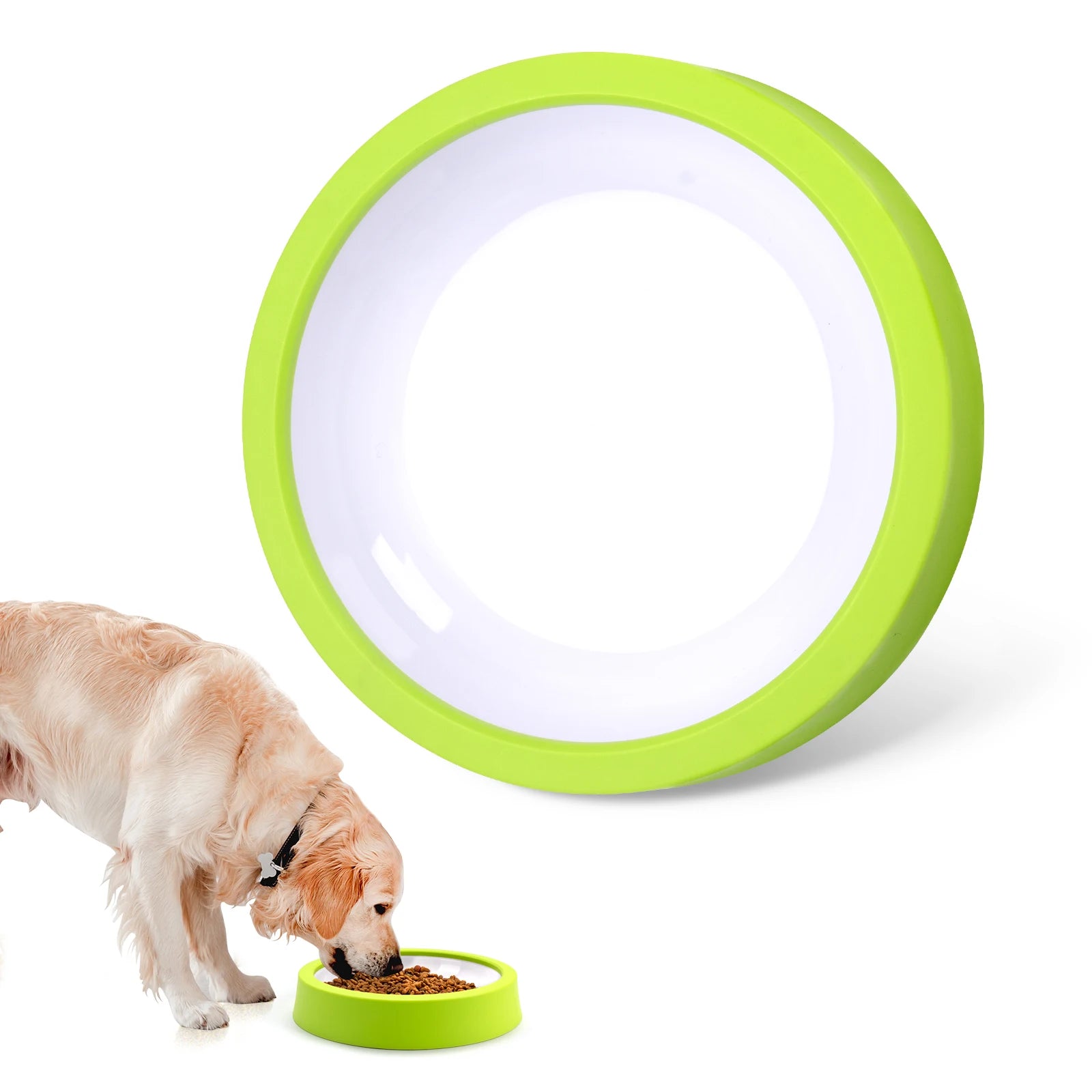 Slow Feeder Dog Bowl – Anti-Gulping Non-Slip Feeding Dish for All Breeds