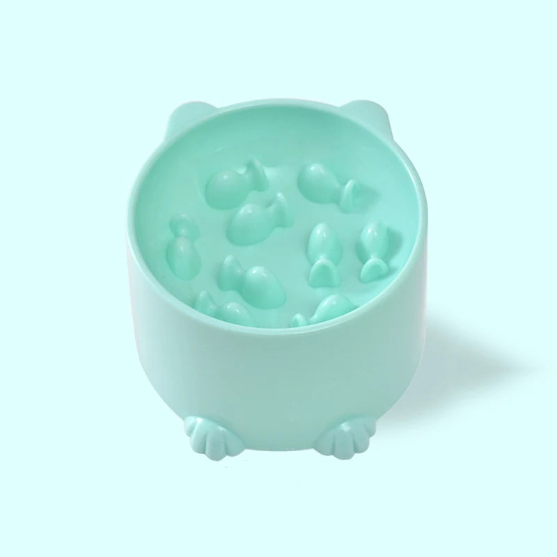 Anti-Choke Elevated Pet Bowl – Neck Protection Feeding Dish for Dogs & Cats