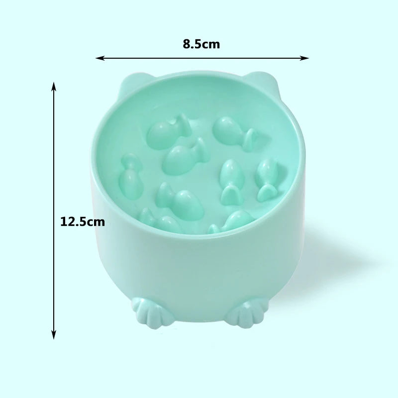 Anti-Choke Elevated Pet Bowl – Neck Protection Feeding Dish for Dogs & Cats