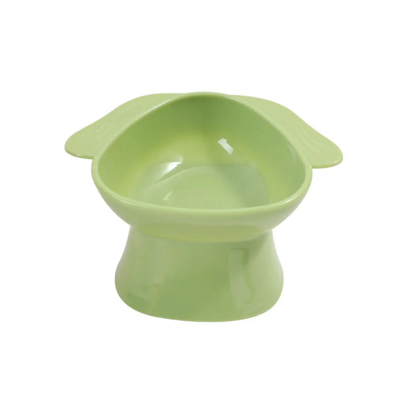 Elevated Slow Feeder Pet Bowl – Non-Slip Anti-Tip Raised Dish for Dogs & Cats
