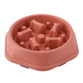 Round Slow Feeder Bowl for Cats & Dogs – Anti-Choke, Non-Slip, Multiple Colors