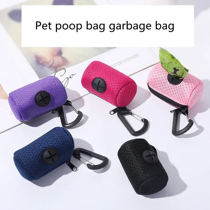 Premium Dog Waste Bag Dispenser – Leash Attachable Poop Bag Holder